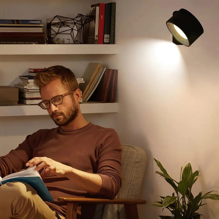Wall lamp Rechargeable Wireless 360° | Kalsten