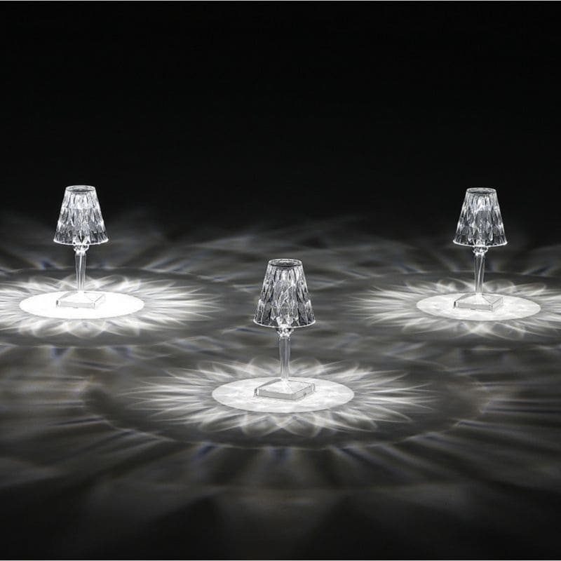 Elegant Crystal Table Lamp for Living Room Kalsten