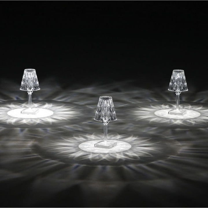 Elegant Crystal Table Lamp for Living Room Kalsten