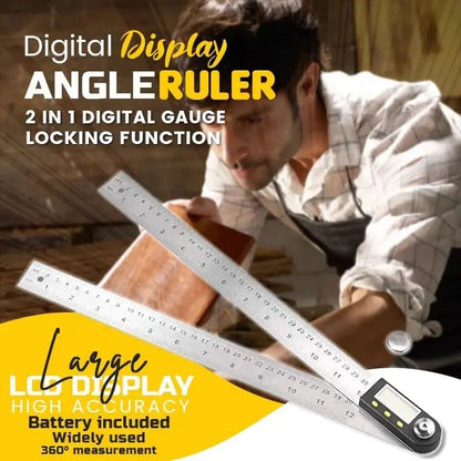 BowLift | Digital angle measuring device with ruler – precisely measure angles & lengths