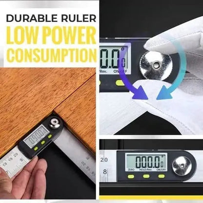 BowLift | Digital angle measuring device with ruler – precisely measure angles & lengths