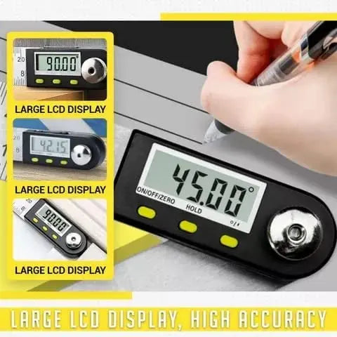 BowLift | Digital angle measuring device with ruler – precisely measure angles & lengths
