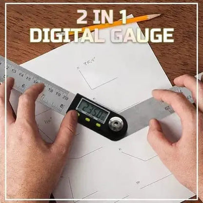 BowLift | Digital angle measuring device with ruler – precisely measure angles & lengths