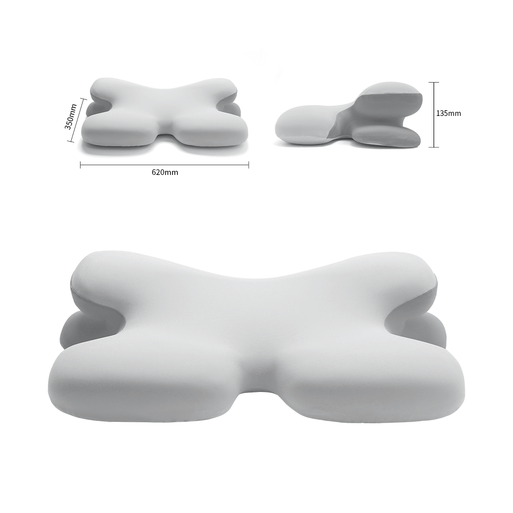 Skanto | Ergonomic Cervical Pillow | Memory Foam, Neck Support & Ideal for Peaceful Sleep