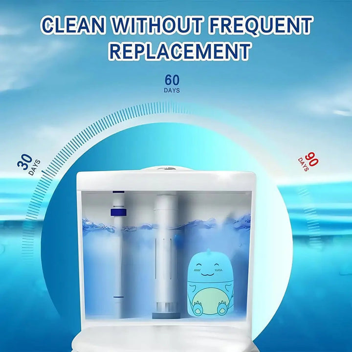 Kalsten | Dino Toilet Cleaner & Fragrance Stone – Cleans automatically with every flush