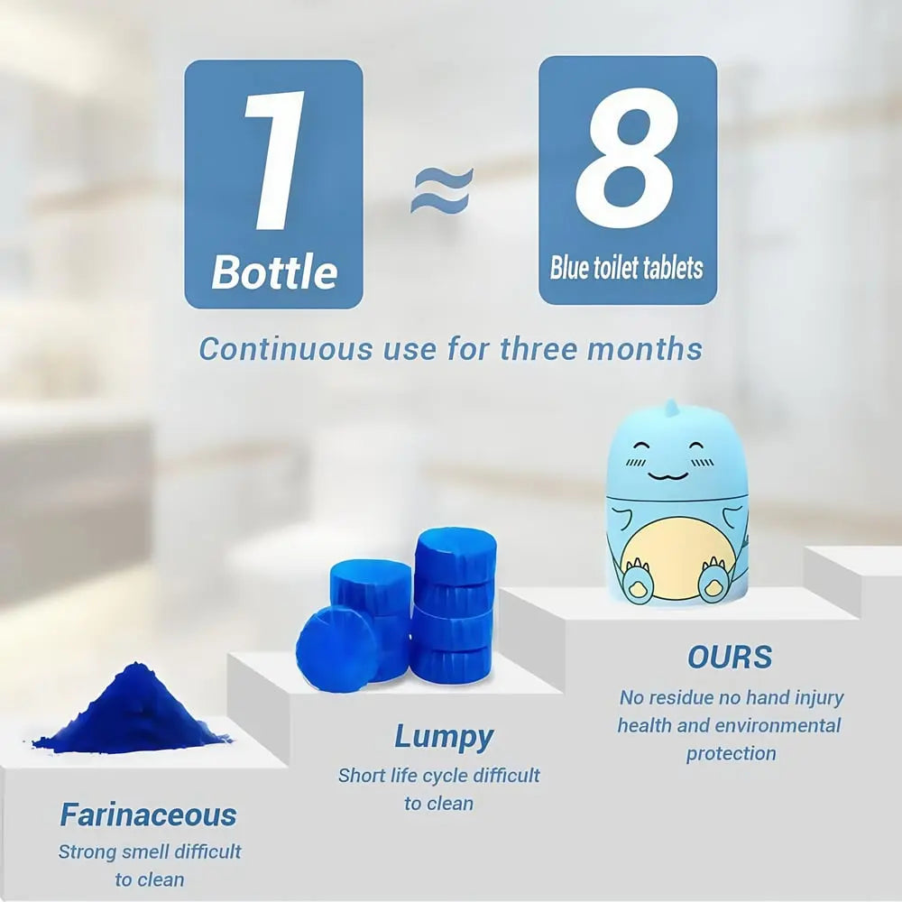Kalsten | Dino Toilet Cleaner & Fragrance Stone – Cleans automatically with every flush