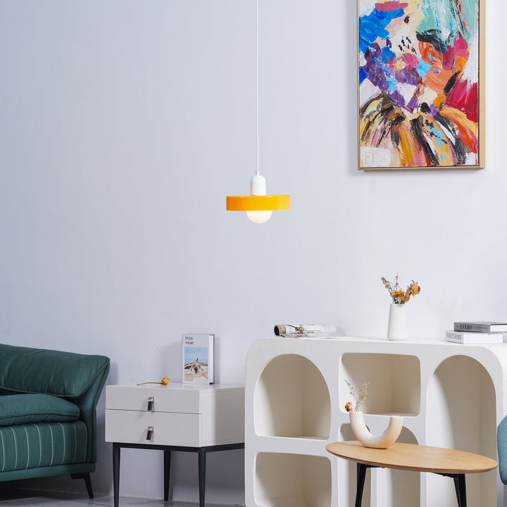 Ceiling Light Glass 9.8 in Ambient Indoor LED Dining Room Living Room Fixture | Kalsten