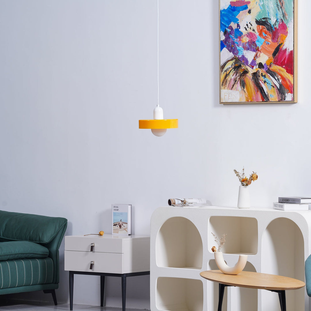 Ceiling Light Glass 9.8 in Ambient Indoor LED Dining Room Living Room Fixture | Kalsten