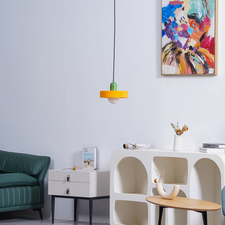 Ceiling Light Glass 9.8 in Ambient Indoor LED Dining Room Living Room Fixture | Kalsten