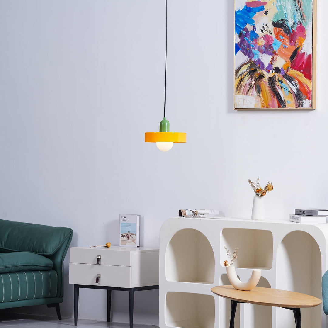 Ceiling Light Glass 9.8 in Ambient Indoor LED Dining Room Living Room Fixture | Kalsten
