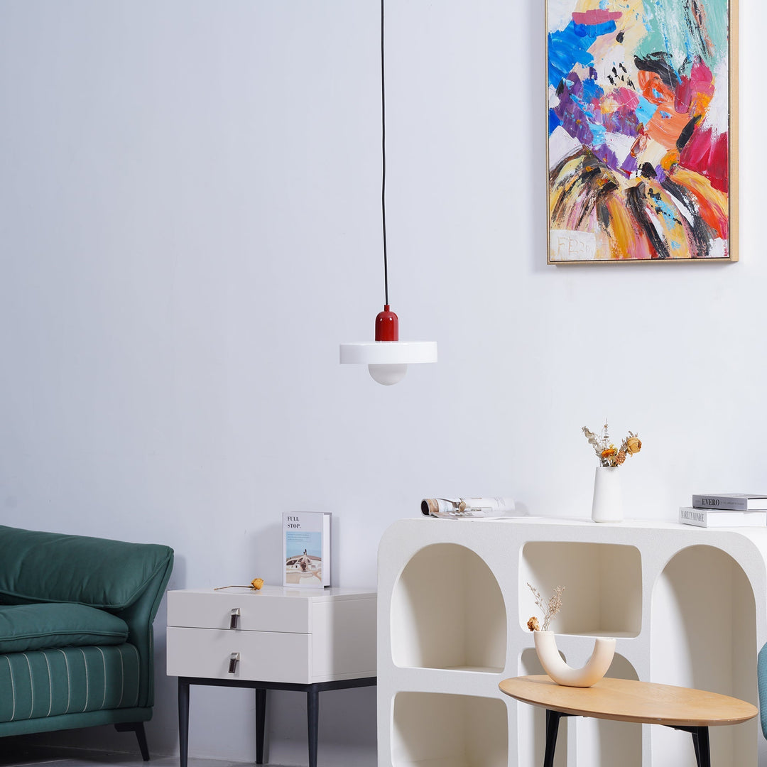 Ceiling Light Glass 9.8 in Ambient Indoor LED Dining Room Living Room Fixture | Kalsten