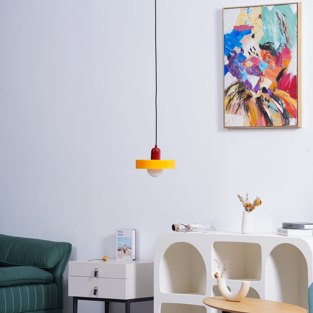 Ceiling Light Glass 9.8 in Ambient Indoor LED Dining Room Living Room Fixture | Kalsten