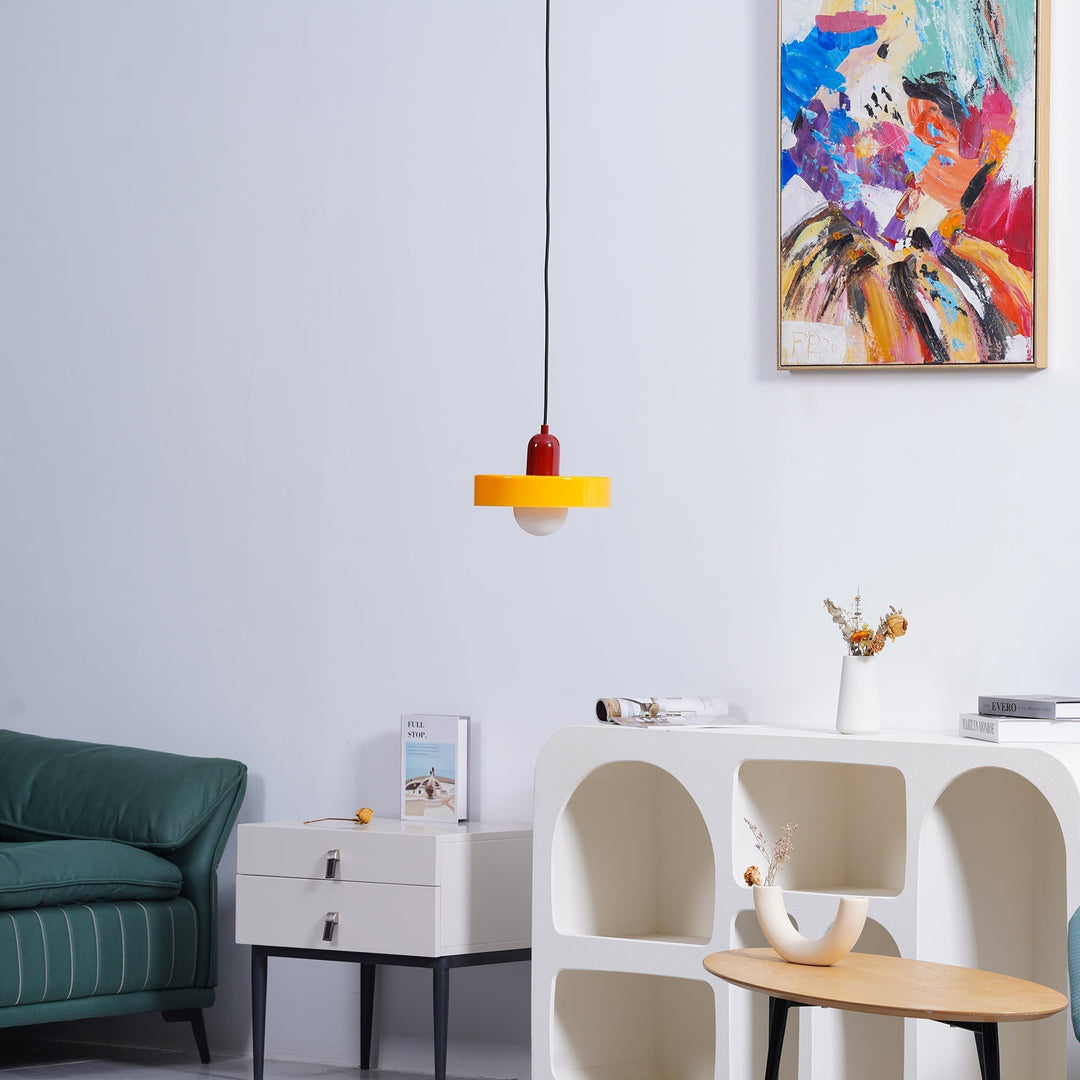 Ceiling Light Glass 9.8 in Ambient Indoor LED Dining Room Living Room Fixture | Kalsten