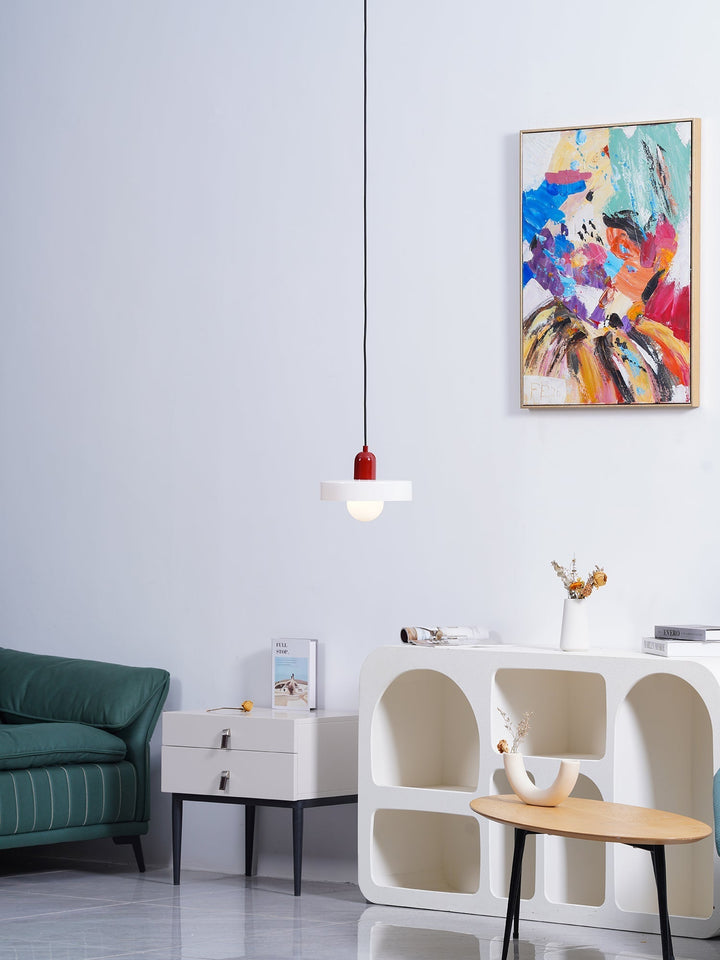 Ceiling Light Glass 9.8 in Ambient Indoor LED Dining Room Living Room Fixture | Kalsten