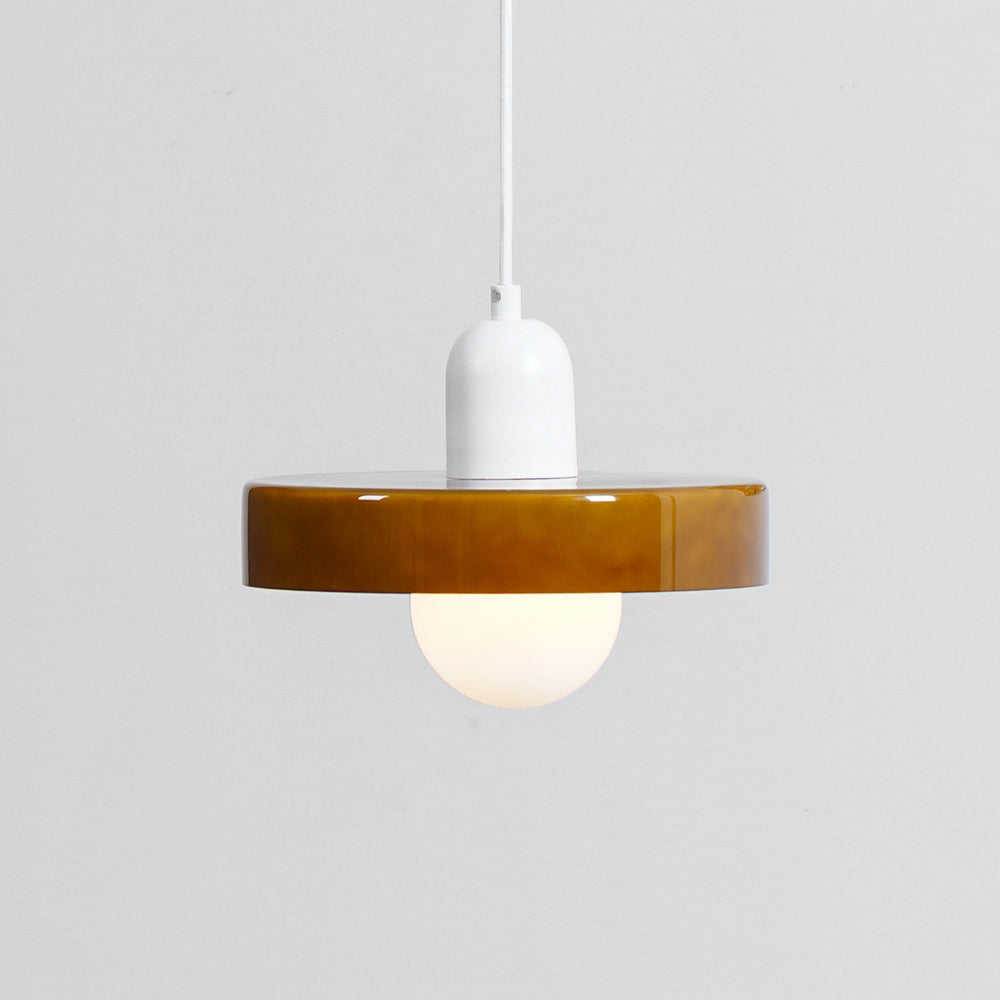 Ceiling Light Glass 9.8 in Ambient Indoor LED Dining Room Living Room Fixture | Kalsten