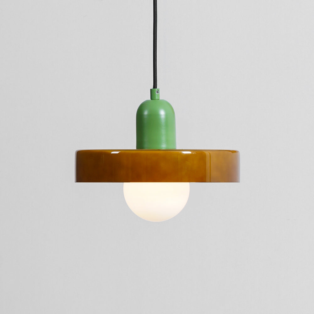 Ceiling Light Glass 9.8 in Ambient Indoor LED Dining Room Living Room Fixture | Kalsten
