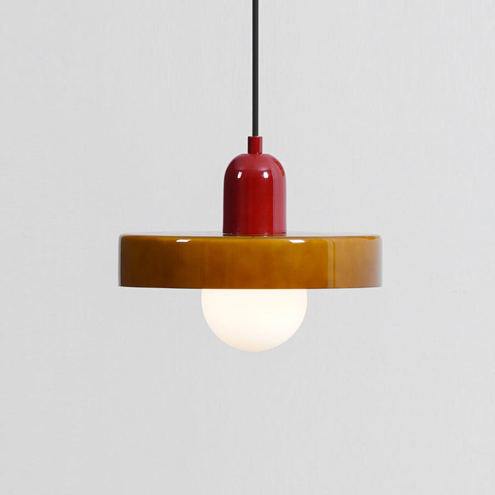 Ceiling Light Glass 9.8 in Ambient Indoor LED Dining Room Living Room Fixture | Kalsten