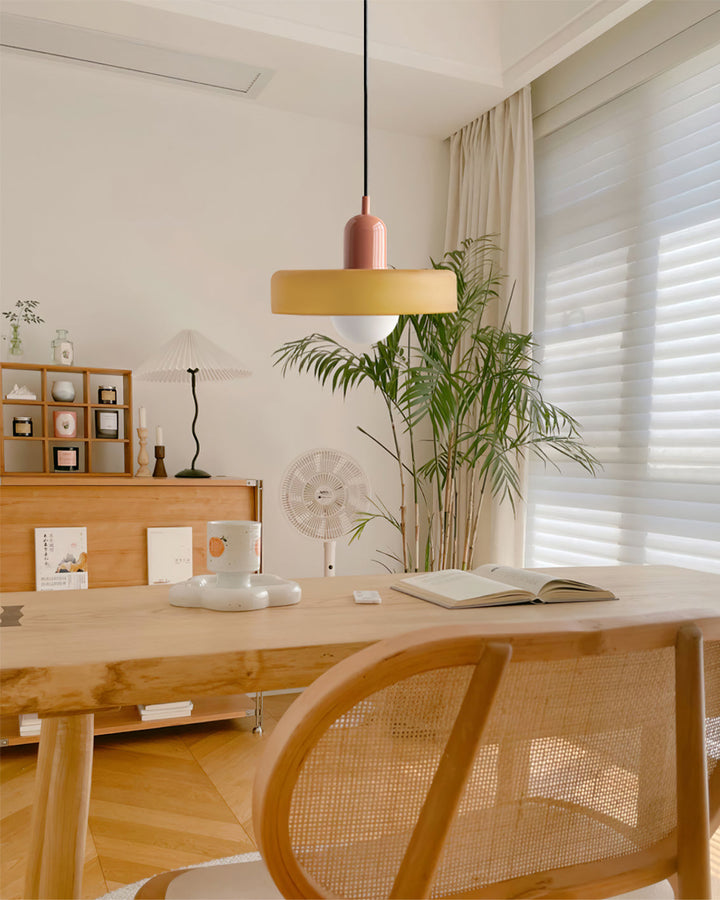Ceiling Light Glass 9.8 in Ambient Indoor LED Dining Room Living Room Fixture | Kalsten