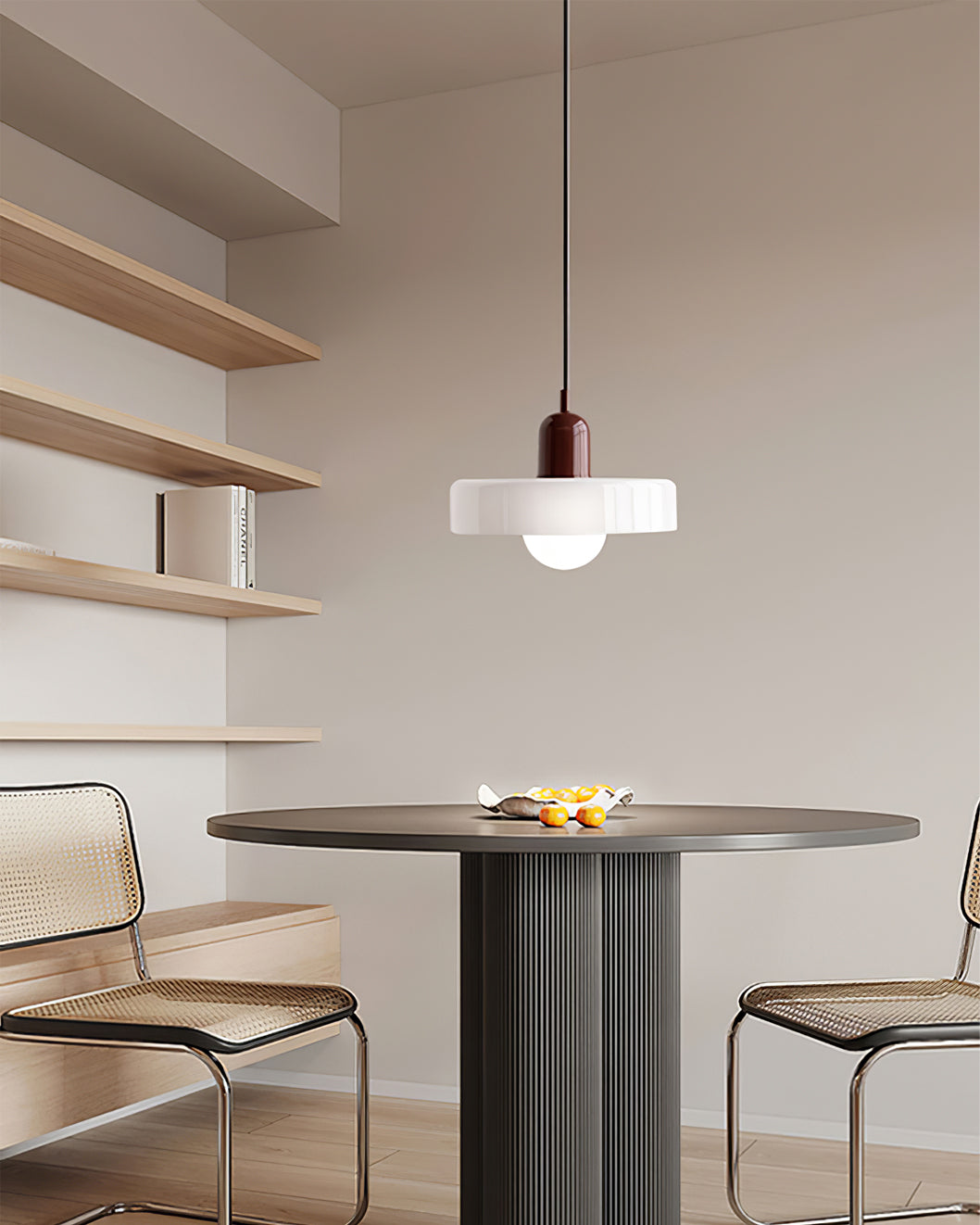 Ceiling Light Glass 9.8 in Ambient Indoor LED Dining Room Living Room Fixture | Kalsten