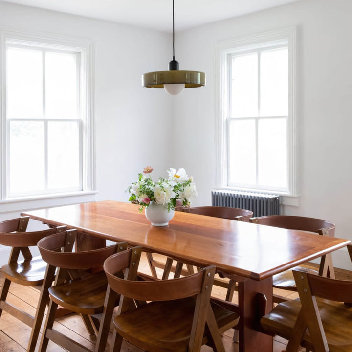 Ceiling Light Glass 9.8 in Ambient Indoor LED Dining Room Living Room Fixture | Kalsten