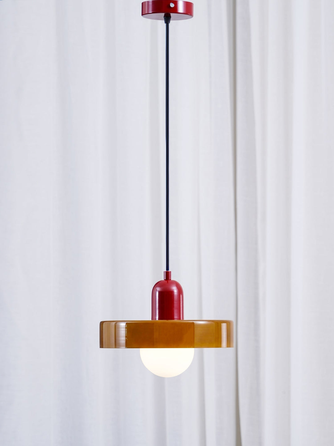 Ceiling Light Glass 9.8 in Ambient Indoor LED Dining Room Living Room Fixture | Kalsten