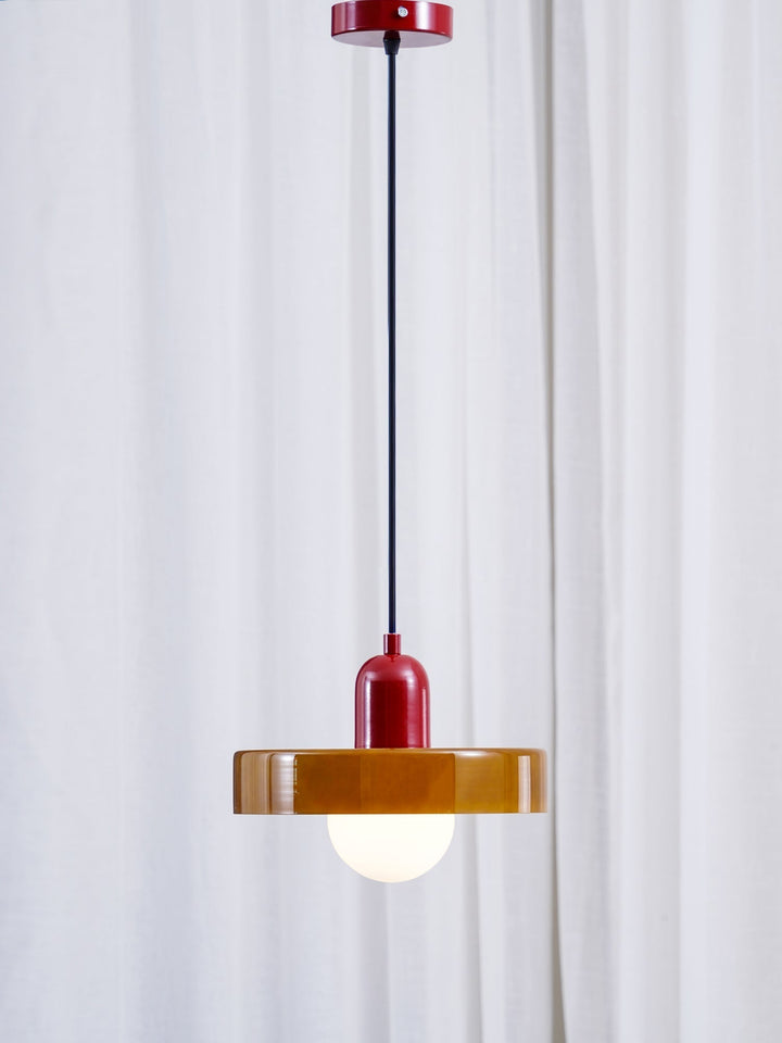 Ceiling Light Glass 9.8 in Ambient Indoor LED Dining Room Living Room Fixture | Kalsten