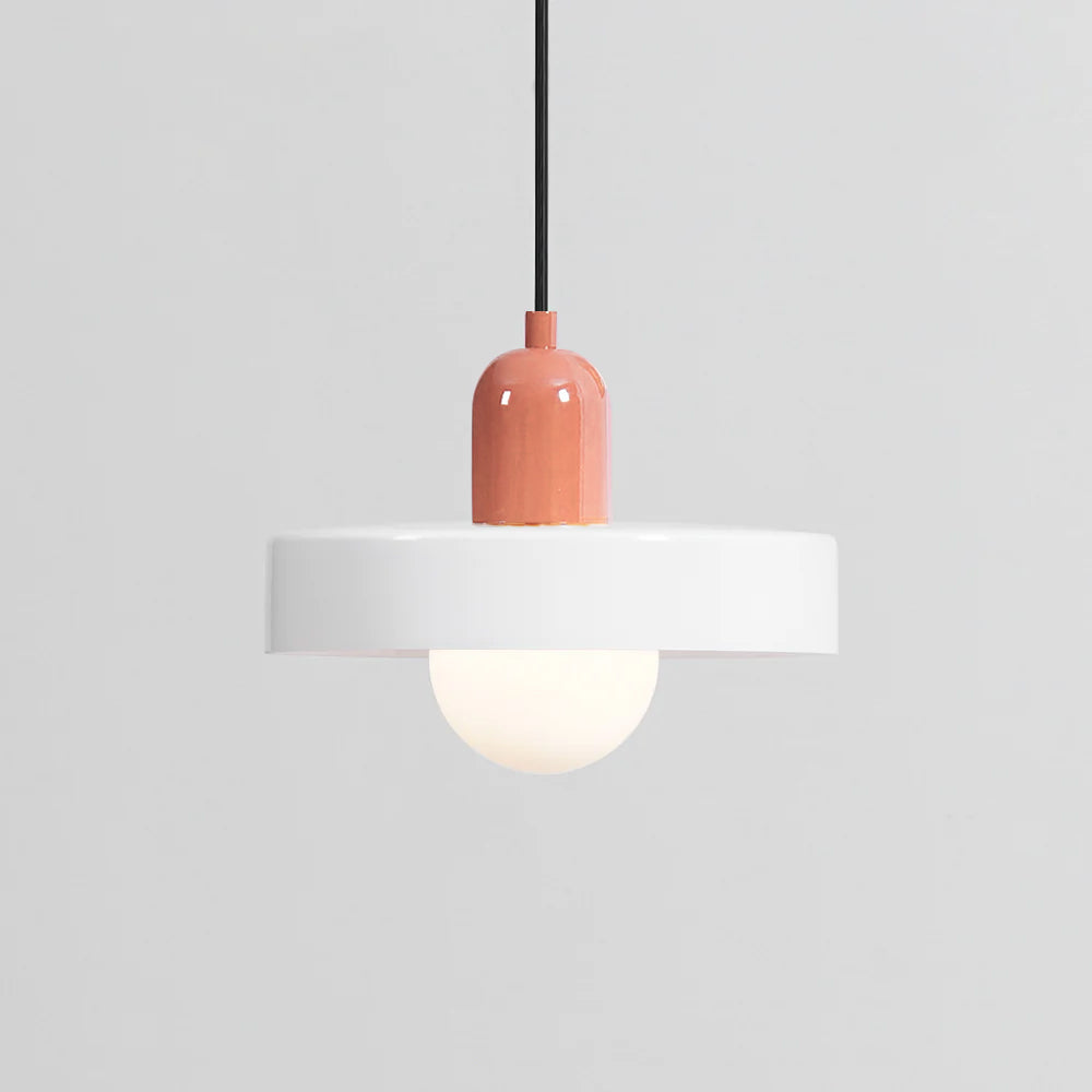 Ceiling Light Glass 9.8 in Ambient Indoor LED Dining Room Living Room Fixture | Kalsten