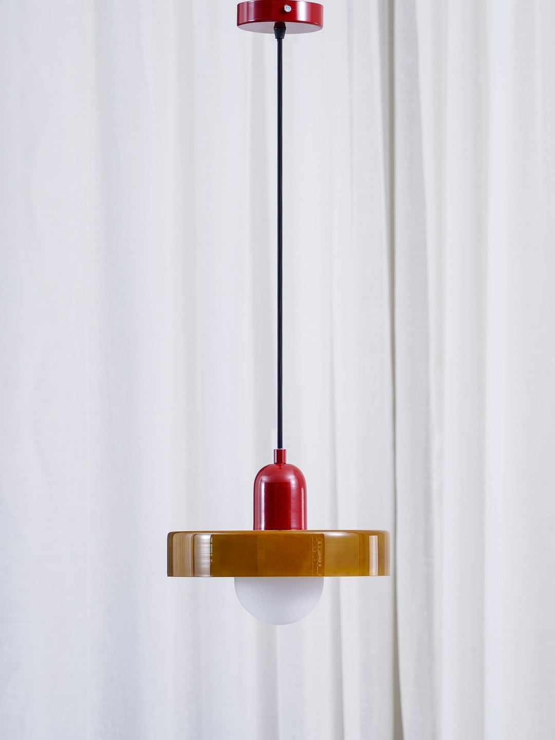 Ceiling Light Glass 9.8 in Ambient Indoor LED Dining Room Living Room Fixture | Kalsten