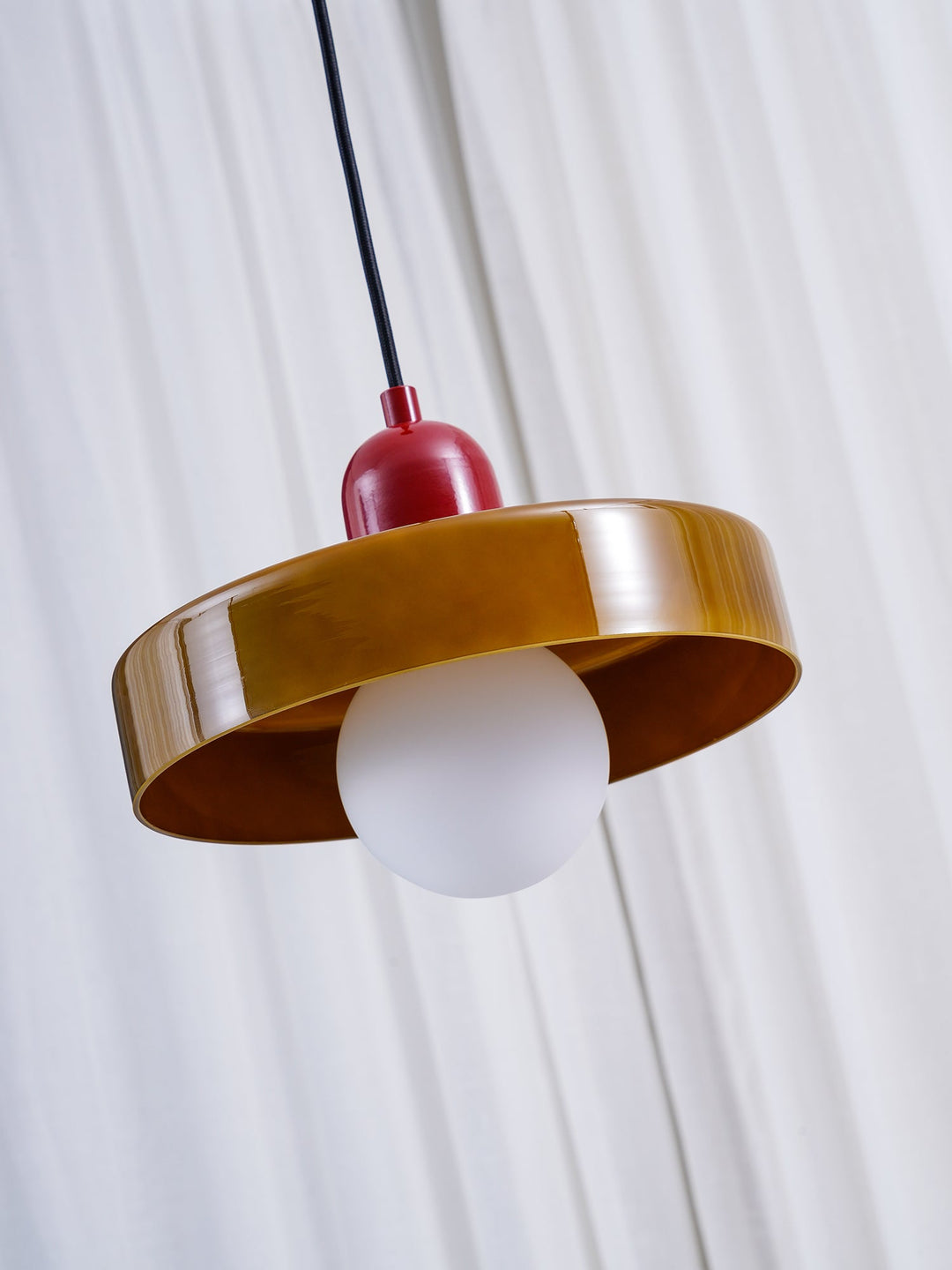 Ceiling Light Glass 9.8 in Ambient Indoor LED Dining Room Living Room Fixture | Kalsten