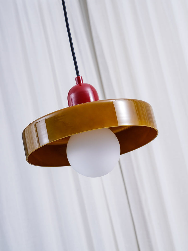 Ceiling Light Glass 9.8 in Ambient Indoor LED Dining Room Living Room Fixture | Kalsten