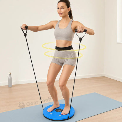 Skanto | Waist Whisper Twisting Disc Pro | Magnetic Massage Balance Board for Core Strength & Waist Training at Home