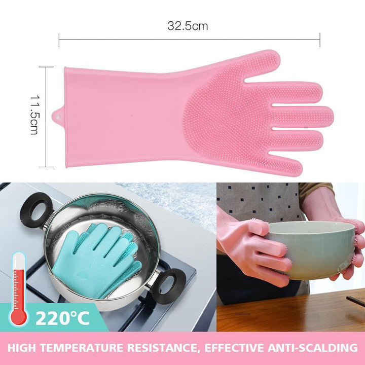 Multi-Purpose Scrubber Dishwashing Gloves | Kalsten