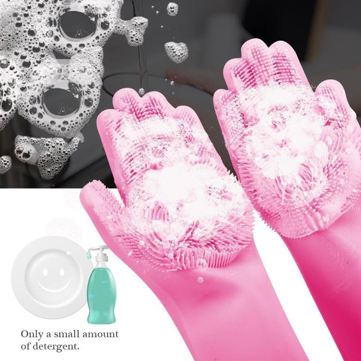 Multi-Purpose Scrubber Dishwashing Gloves | Kalsten