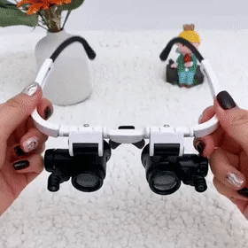 Kalsten | LED Magnifying Glasses with 8x, 15x, and 23x Magnification for Detailed Viewing and Precision Work