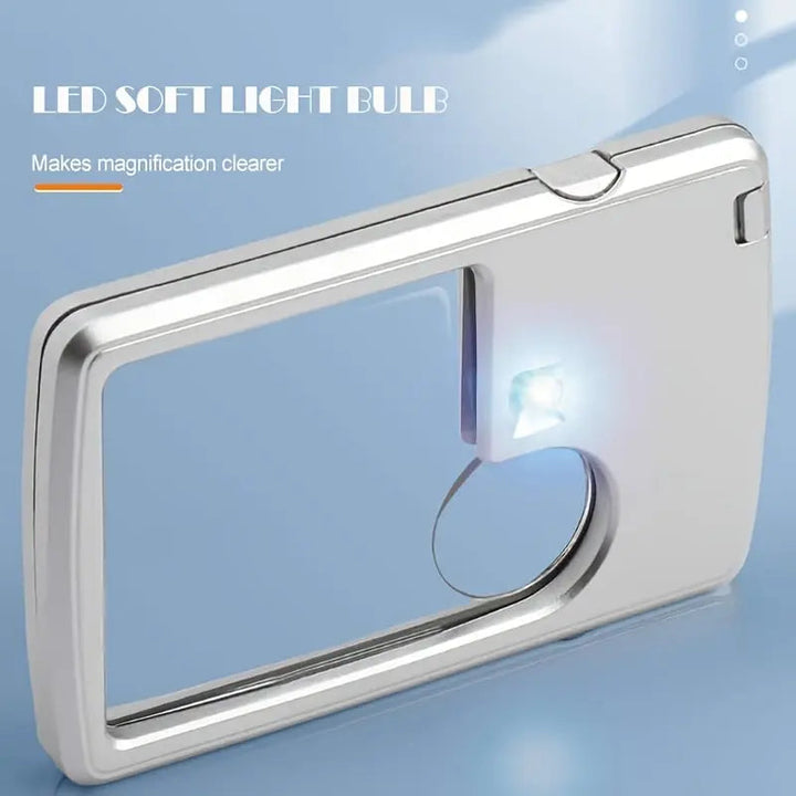 Kalsten | Double Lens Magnifier with LED Lighting – Compact and Pocket-Friendly