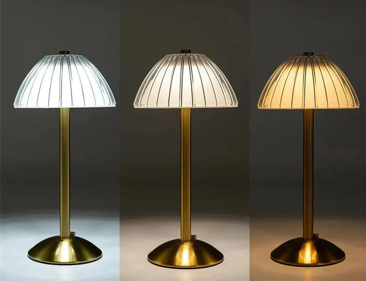Cordless LED table lamp with dimming function – Eye-friendly bedside lamp for living room and bedroom | Kalsten