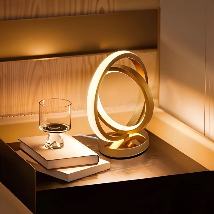 Modern Dimmable Table Lamp – Stylish Metal Design with USB Power | Kalsten