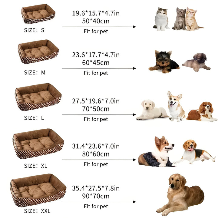 Luxury Orthopedic Plush Pet Bed - PlushNest | Kalsten