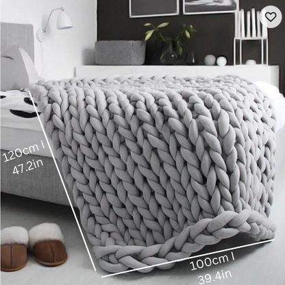 Skanto | Skanto Dreamblanket Weighted Blanket – Quilted Organic Cotton Blanket for Relaxation and Stress Relief