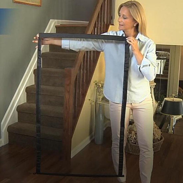 Kalsten | Indoor Dog Fence The Magic Mesh Retractable Indoor Dog Gate