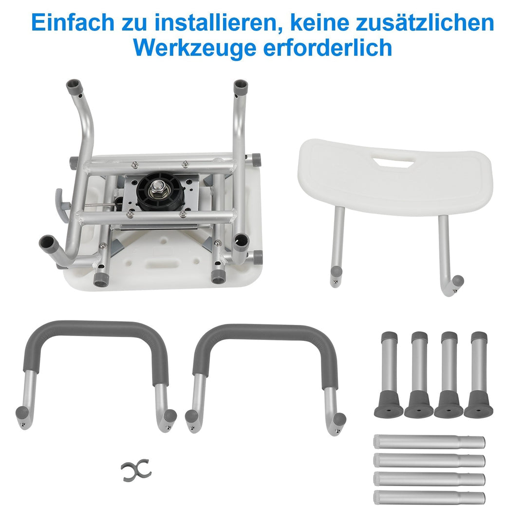 Shower chair Shower stool 360°rotatable | Kalsten