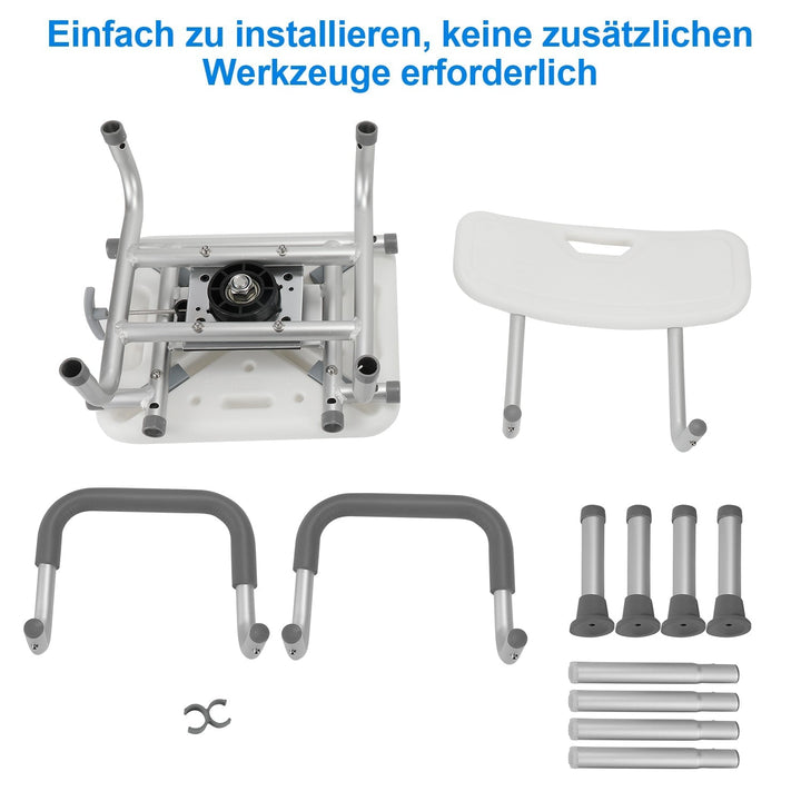 Shower chair Shower stool 360°rotatable | Kalsten