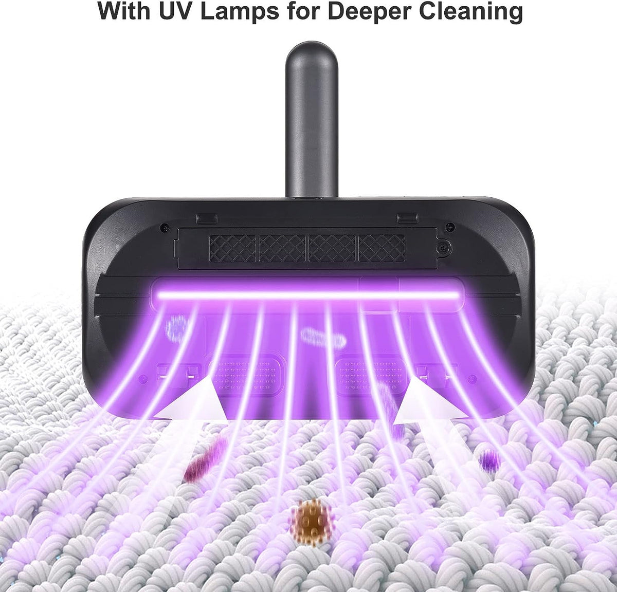 Skanto | Dustbane™ | Powerful Vacuum & Iron Duo for Furniture, Bedding & Home Cleaning