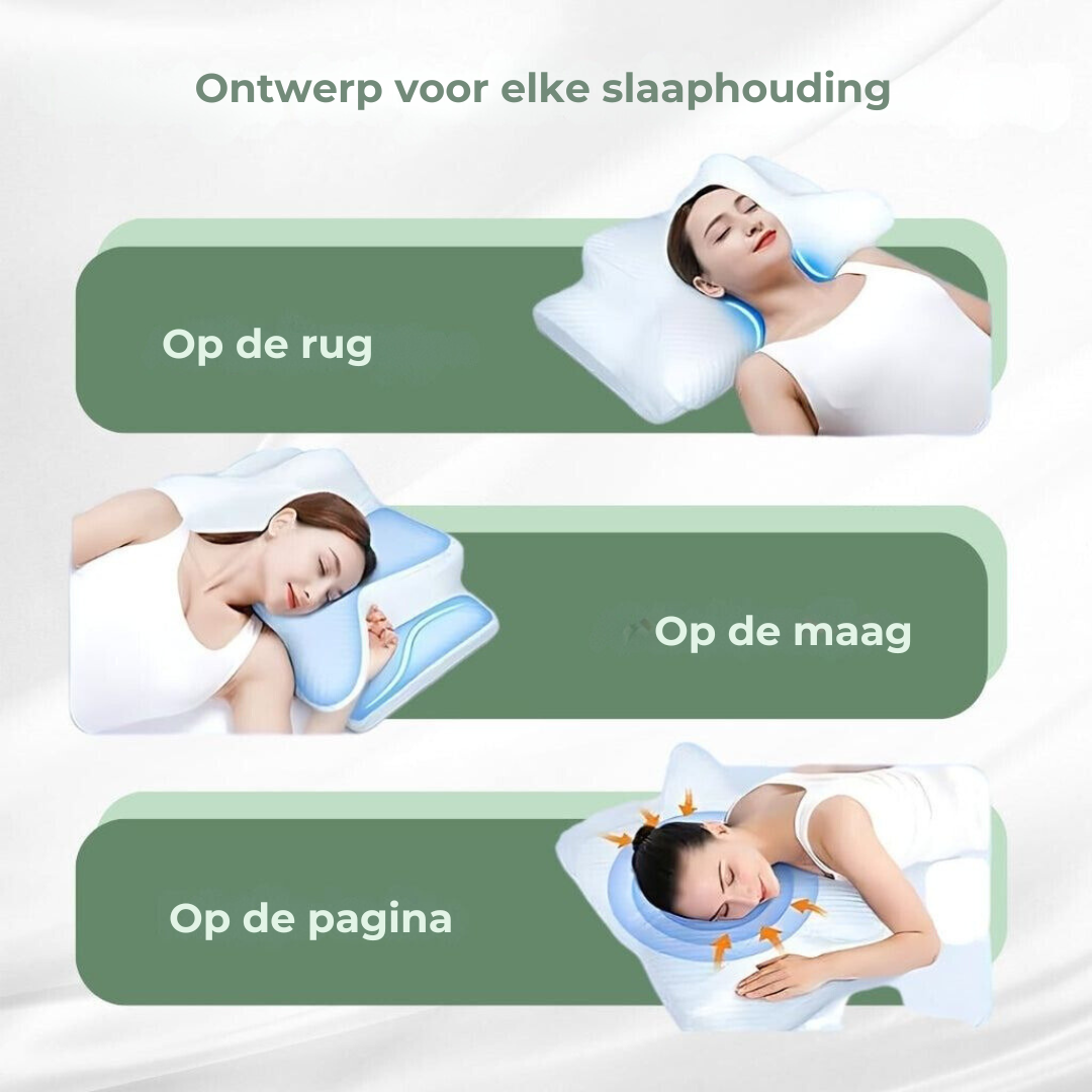 Memory Foam Neck Support Pillow