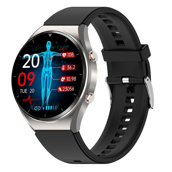 Kalsten | One-Click Blood Sugar|Blood Glucose Blood Pressure ECG|ECG HRV Heart Rate Monitor Health Smart Watch