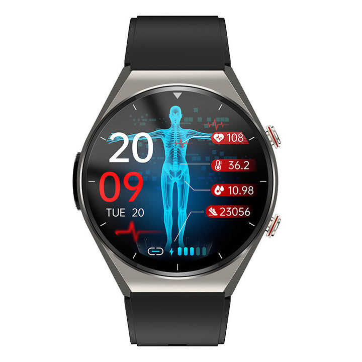 Kalsten | One-Click Blood Sugar|Blood Glucose Blood Pressure ECG|ECG HRV Heart Rate Monitor Health Smart Watch