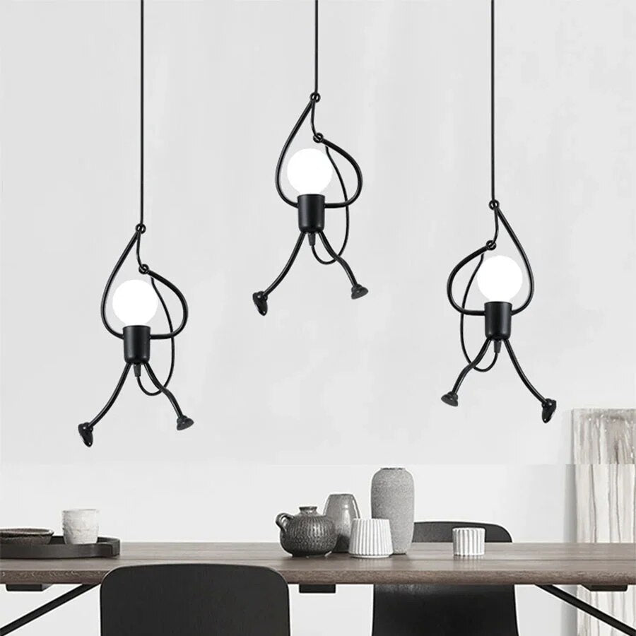 Cheerful Doll Wall Lamp - RetroGlow | Kalsten