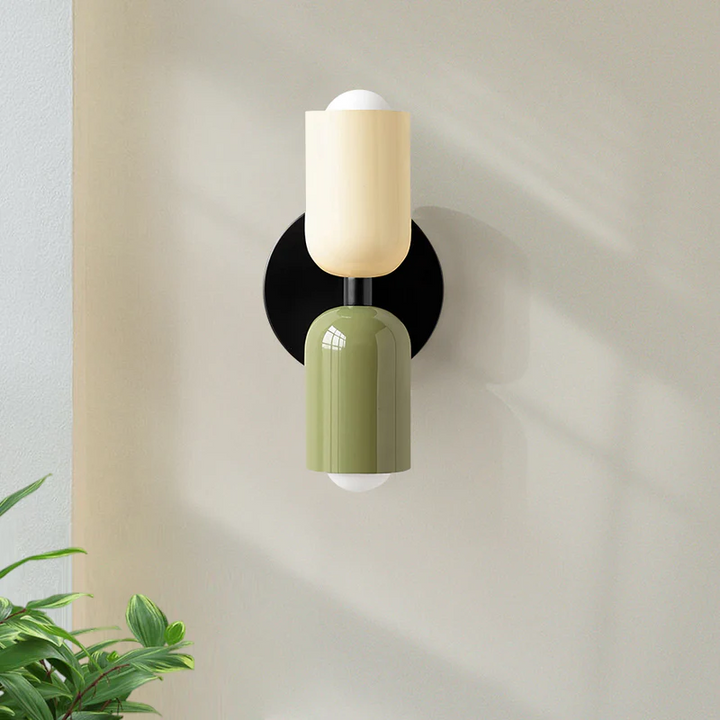 Kalsten | Modern Vintage Double-Headed Utility Room Wall Light - Stylish Illumination for Contemporary Spaces