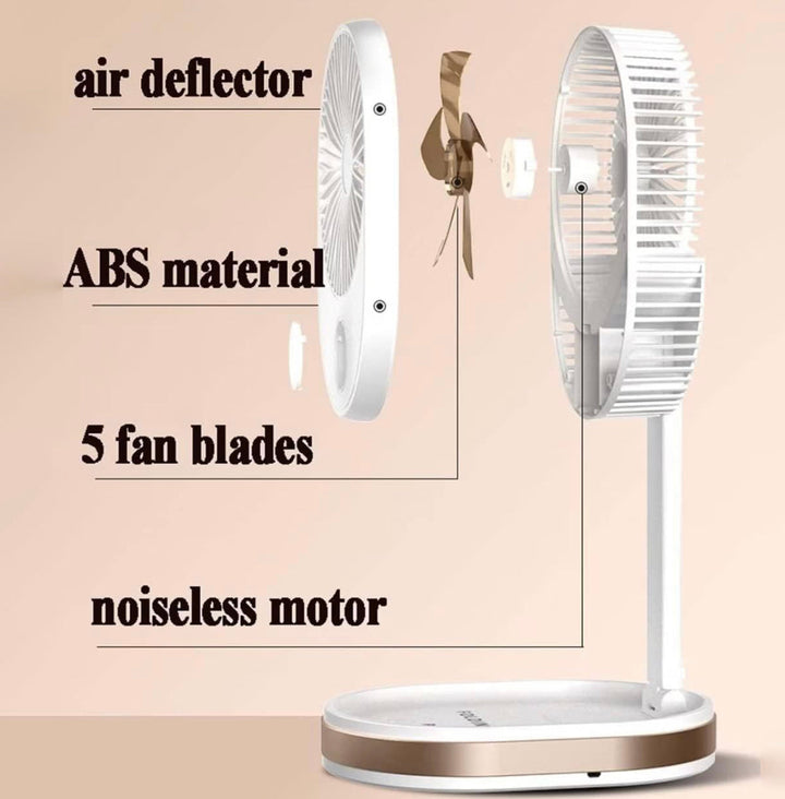 MULTI-FUNCTION FOLDING FAN WITH LIGHT | Kalsten