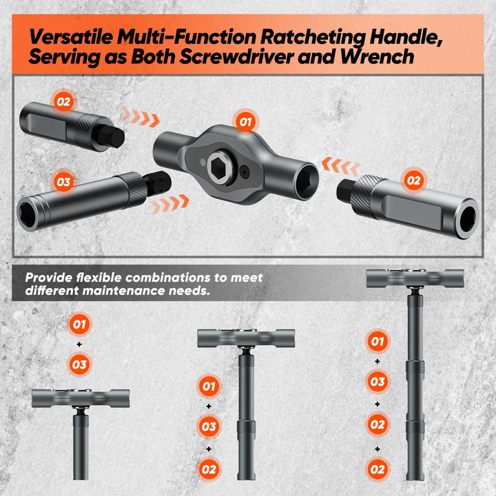 Ratchet 24-in-1 Screwdriver Set | Kalsten